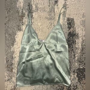 ZARA Satin Tank